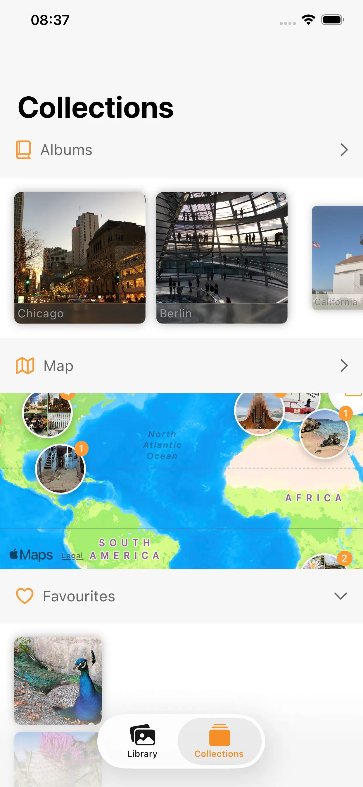 Photoflare – manage albums and collections on PhotoPrism iOS
